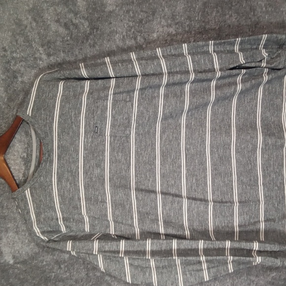 Rip Curl Gray and White Long Sleeve Tee Mens Extra Large - Picture 2 of 7